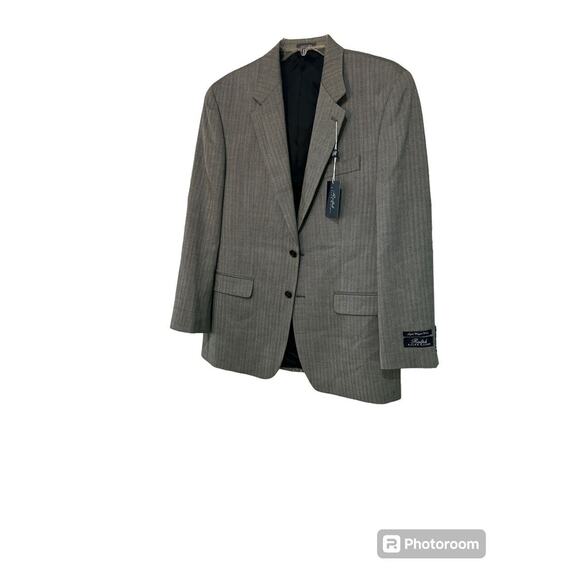 NWTGS RALPH LAUREN WOOL TWEED BLAZER SZ 41 R RT $395